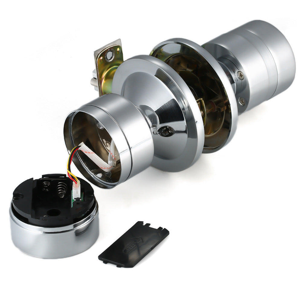 Replaceable spherical electronic code lock