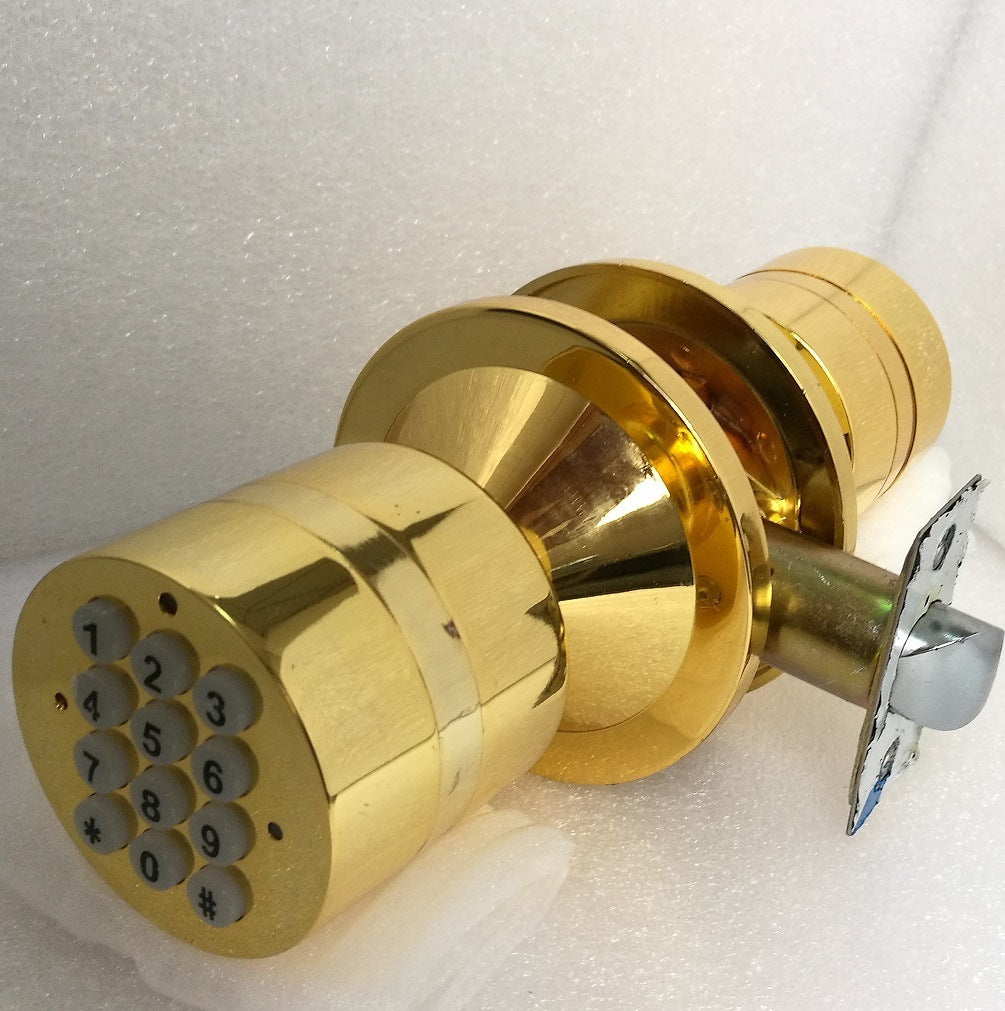 Replaceable spherical electronic code lock