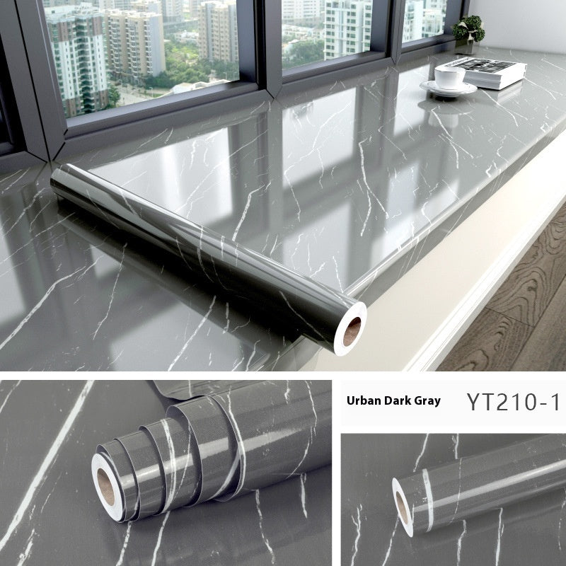 Home Fashion Kitchen Waterproof Marble Sticker