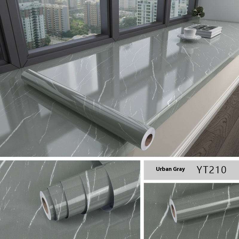 Home Fashion Kitchen Waterproof Marble Sticker