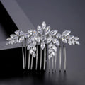 S925 Sterling Silver Moissanite Bridal Fashion Luxury Hair Accessories